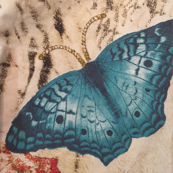 90’s Roberto Cavalli Butterfly Fantasy Jeans - Picture 6 of 8